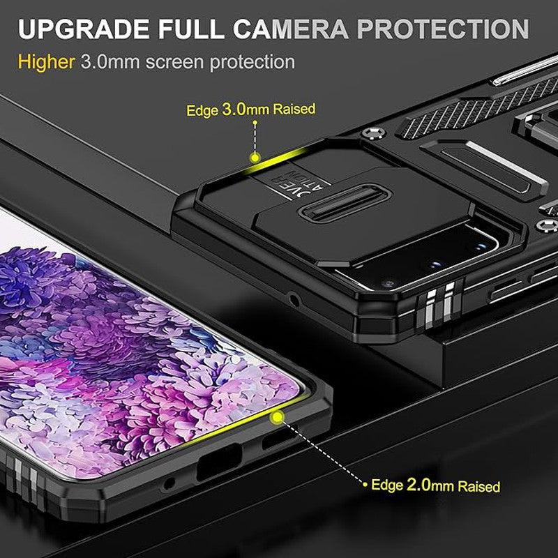 Samsung S20 FE Shockproof Rugged Military Grade - Black
