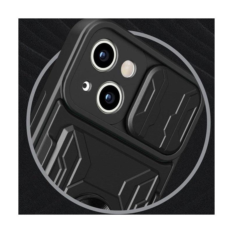 Shockproof Mobile Phone Cover w/- Camera Protection for iPhone XS Max Black