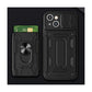 Shockproof Mobile Phone Cover w/- Camera Protection for iPhone XS Max Red
