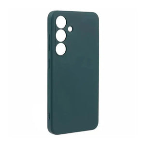 Silicone Cushion Case for Samsung Galaxy S23 Ultra - Green