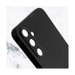 Silicone Cushion Case for Samsung Galaxy S24 Plus - Black