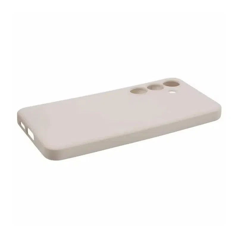 Silicone Cushion Case for Samsung Galaxy S24 Plus - Cream