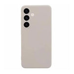 Silicone Cushion Case for Samsung Galaxy S24 Plus - Cream