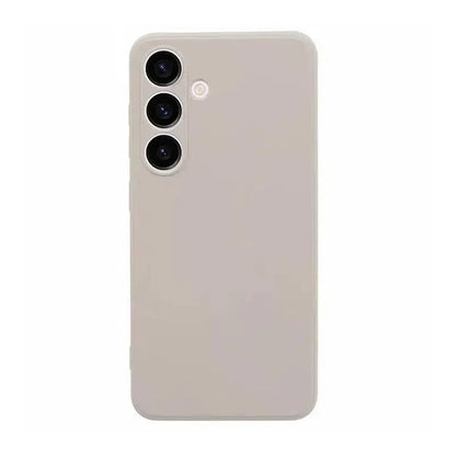 Silicone Cushion Case for Samsung Galaxy S23 - Cream