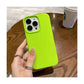 Silicone Cushion Case for - iPhone 14 -Green