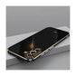 Straight Edge Soft Shell Mobile Phone Case for Samsung Galaxy S20 - Black