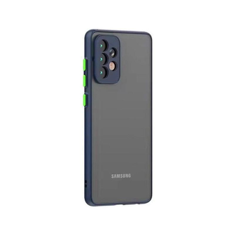 Translucent Frosted Case for Samsung Galaxy S23 Ultra - Blue