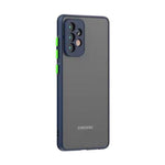 Translucent Frosted Case for Samsung Galaxy S24 Ultra - Blue