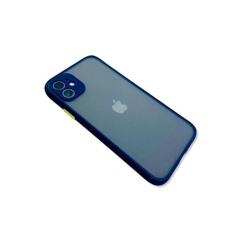 Translucent Frosted Case for iPhone 11 Pro Max- Blue