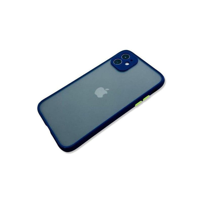 Translucent Frosted Case for iPhone 11 Pro Max- Blue
