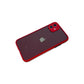 Translucent Frosted Case for iPhone 11 - Red