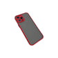 Translucent Frosted Case for iPhone 12 Pro Max - Red