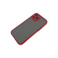 Translucent Frosted Case for iPhone 12 Pro - Red