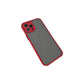 Translucent Frosted Case for iPhone 12 Pro - Red