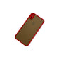 Translucent Frosted Case for iPhone XS Max- Red