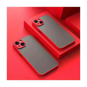 Translucent Frosted Case for iPhone XS Max- Red