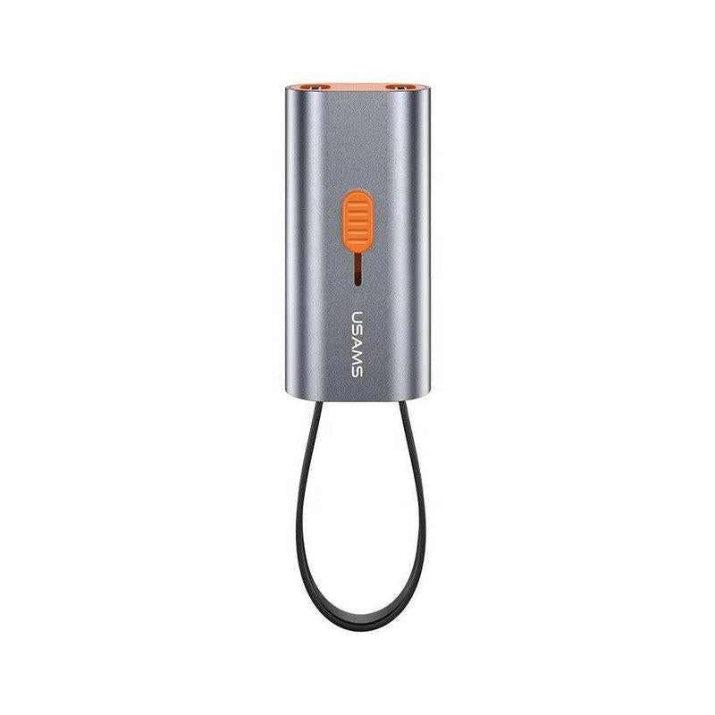 USAMS 4 IN 1 Storage Data USB Cable Set Universal Charging Cord Box 60W PD Fast Charging Cable for Laptops