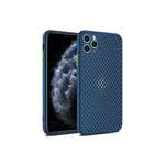 Ultra Thin Silica Gel Phone Case for iPhone X - Blue