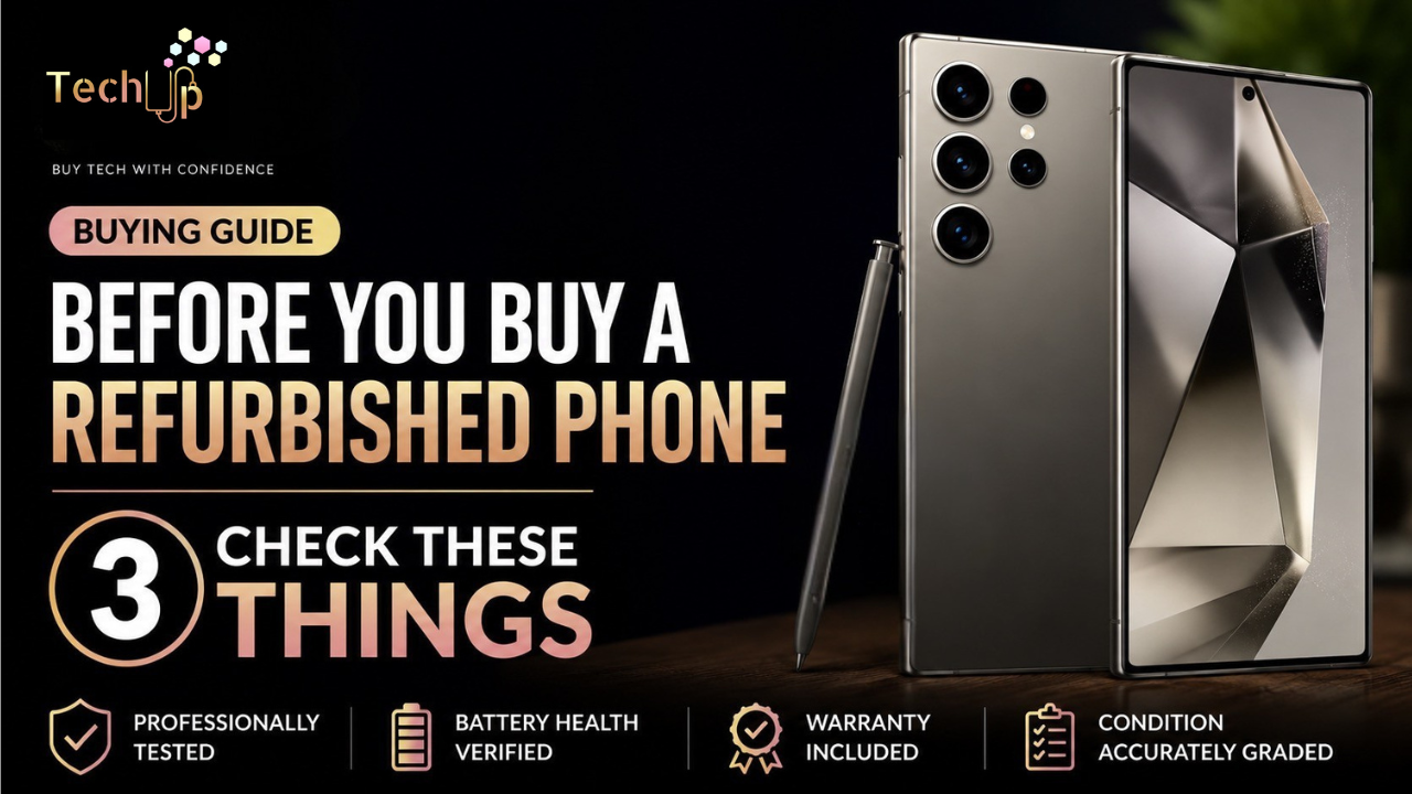 Load video: Every device is inspected, tested and accurately graded before it reaches you.