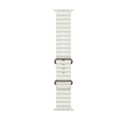 Apple Watch Original 49-mm Ocean Band One Size White - Premium Refurbished