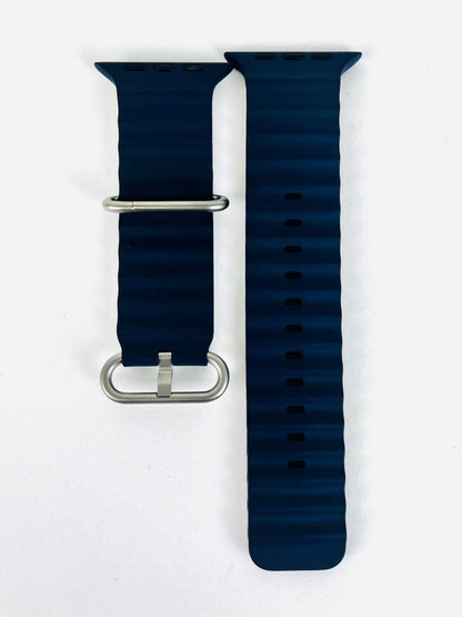 Apple Watch Original 49-mm Ocean Band One Size Navy - Premium Refurbished